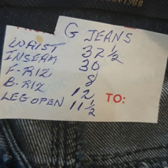 h&g Jean's  beautiful pair EUC size 9 - Picture 6 of 6